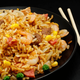 A/212. riso gamberi e vitello