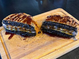 Блек Бургер Лосось-Креветка (420г)