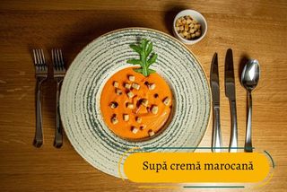 Supă cremă marocană