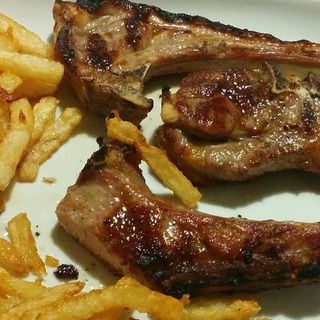 Costilla de cordero