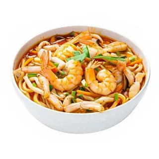 Sopa Tsukamen Udón De Langostinos