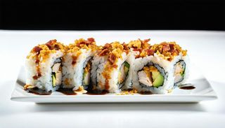 Chicken kimbap rroll