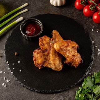 Крильця BBQ смажені, 100 г