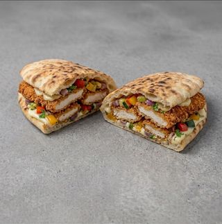 Makloub Escalope Panée