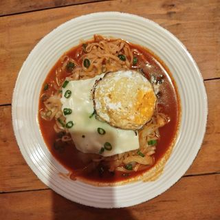 Buldak(homemade  spicy dry noodles )