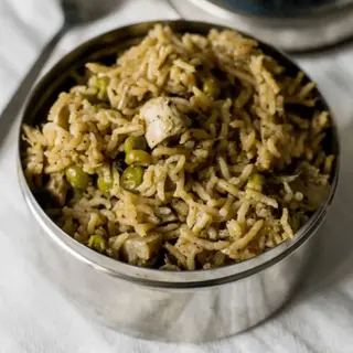 Mushroom pulao