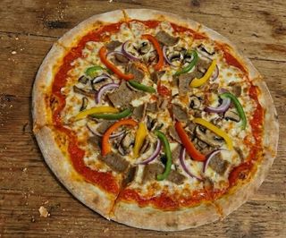 Pizza de Kebab