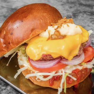 Hamburguesa doble queso