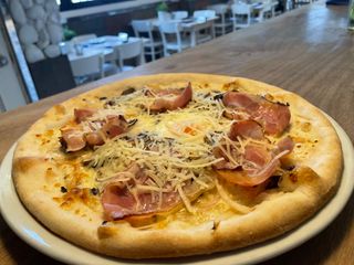 Pizza Carbonara (Familiar)