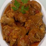 Patica De vaca con arroz blanco