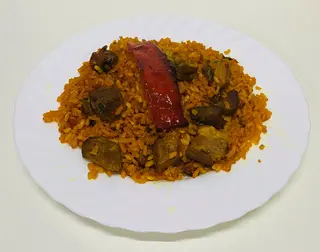 Paella de magra