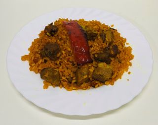 Paella de magra
