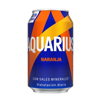 Aquarius Naranja lata 330ml.
