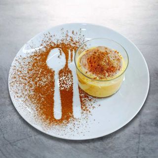 Natillas con Galleta