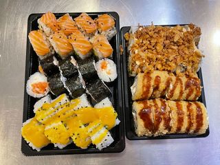 510-Menú Yummy 40(40 piezas+6 gyoza de pollo de regalo)