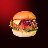 BBQ Cole Slaw Chicken Burger