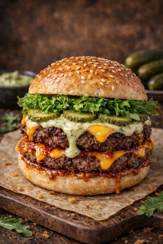 Double Trouble Burger