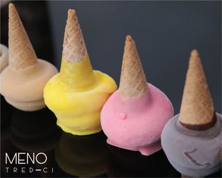 Vassoio conetti gelato 10 pezzi
