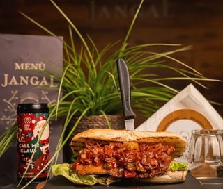 Ciabatta chickenburger