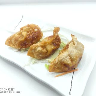 212 Gyoza al maiale fritta (Ravioli Fritti) 3pz