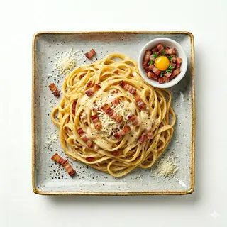 Fetuccini Con Salsa Carbonara