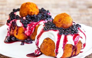 Papanasi cu smantana si dulceata 250g