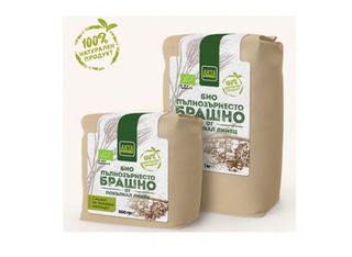 Био Пълнозърнесто Брашно От Покълнал Лимец - 500g