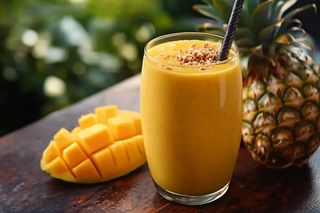 Jus De Mangue Et Ananas