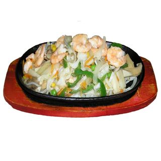 800. chop-suey de gambas