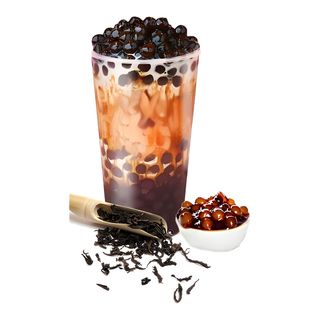 T36 - Tè rosso & Latte con  Tapioca e caramello
