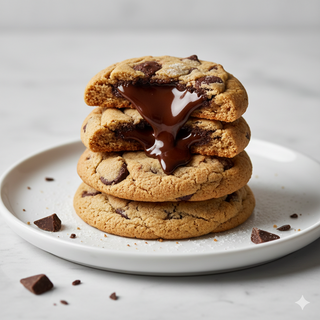 Cookies rellenas de chocolate