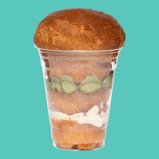 Baba' a bicchiere con Gelato 