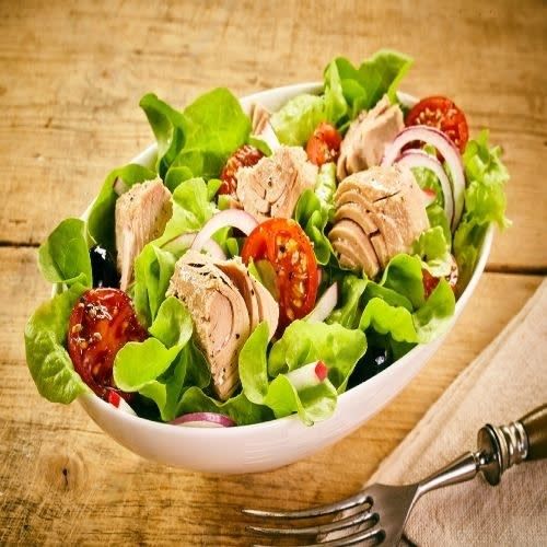 ensalada con atún