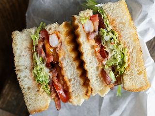 Кацу-сандо з креветкою