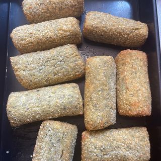 Polpette pollo e spinaci