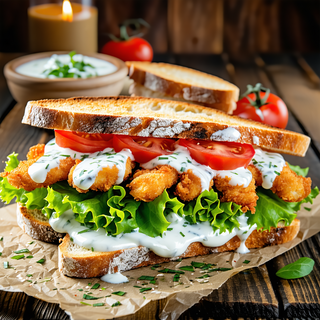 Sandwich Escalope Grillée / Pannée