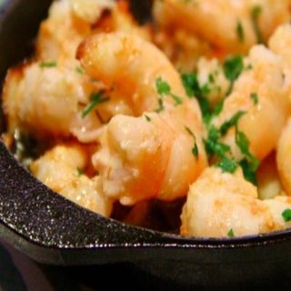 Langostinos salvajes al ajillo