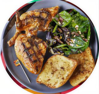 Pollo Piri-Piri a la Brasa (1/2)