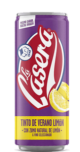 LATA TINTO LA CASERA LIMON