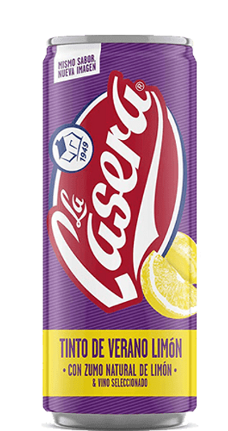 LATA TINTO LA CASERA LIMON
