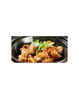 Braised Chicken in Pot  啫啫鸡煲H3