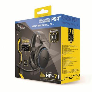Steelplay hp71 7.1 virtual sound crne žičane slušalice