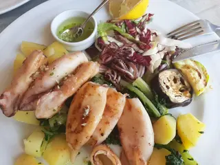 Lignje na žaru 350 gr
