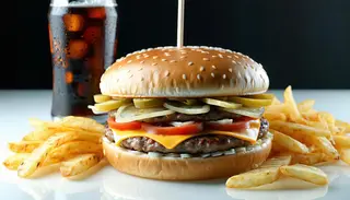 Cheeseburger menù