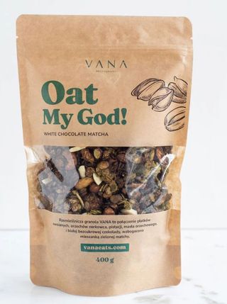 Granola Oat My God! By VANA-White Chocolate Matcha