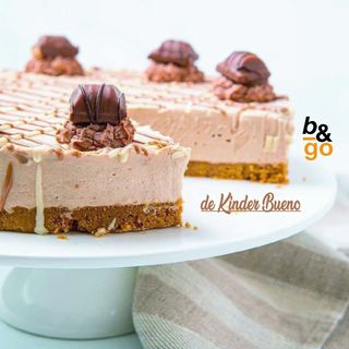 Cheesecake de Kinder Bueno 