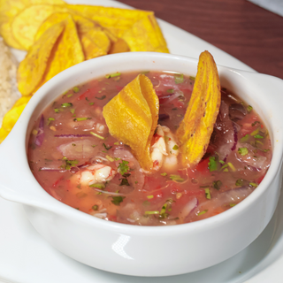 Ceviche de camarón 