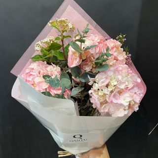 Hortensias Rosas (3 Uds.)