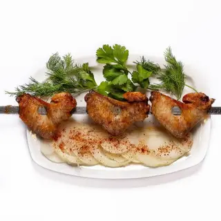 Шашлык куриных крылышек