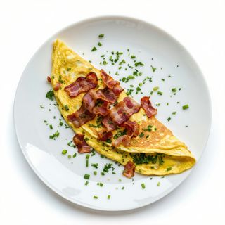 Omleta cu bacon